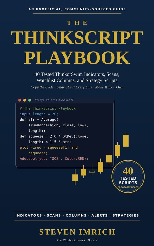 Cover of ThinkScript Playbook